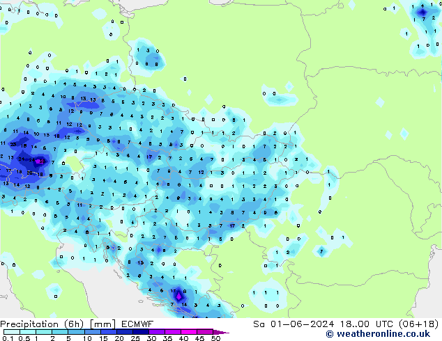 Z500/Rain (+SLP)/Z850 ECMWF Sa 01.06.2024 00 UTC