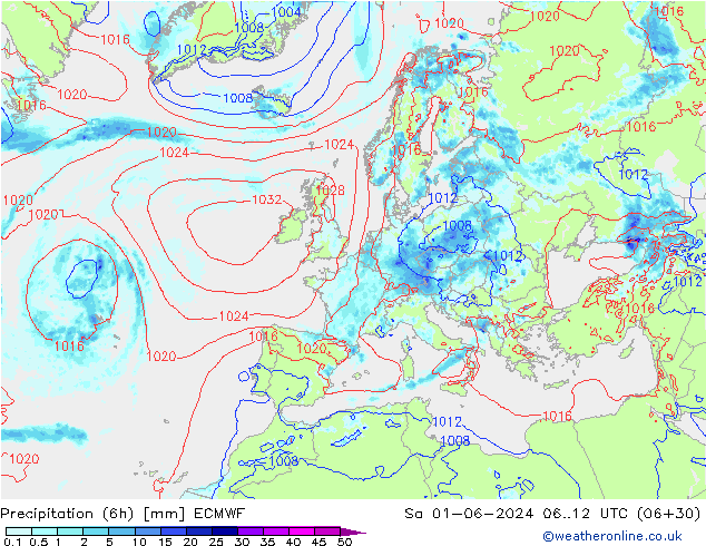  (6h) ECMWF  01.06.2024 12 UTC