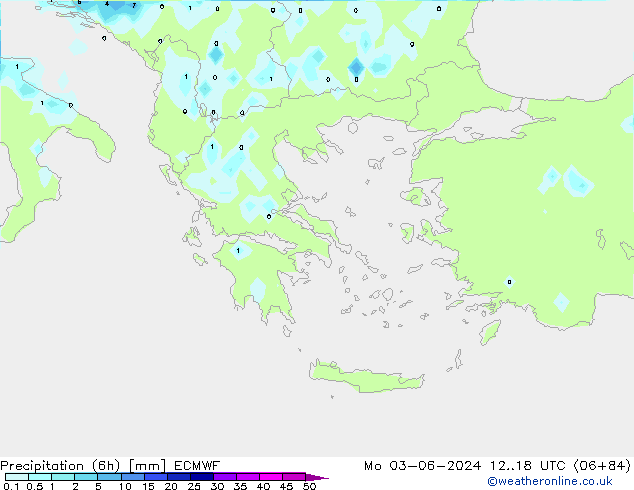 Z500/Rain (+SLP)/Z850 ECMWF Mo 03.06.2024 18 UTC