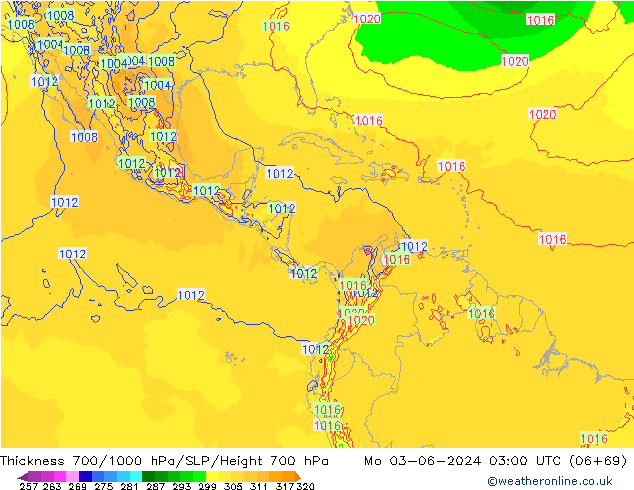 Thck 700-1000 hPa ECMWF Mo 03.06.2024 03 UTC