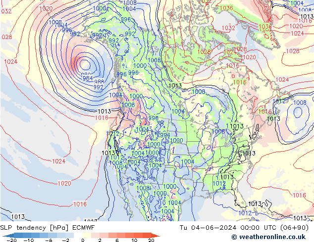 Y. Basıncı eğilimi ECMWF Sa 04.06.2024 00 UTC