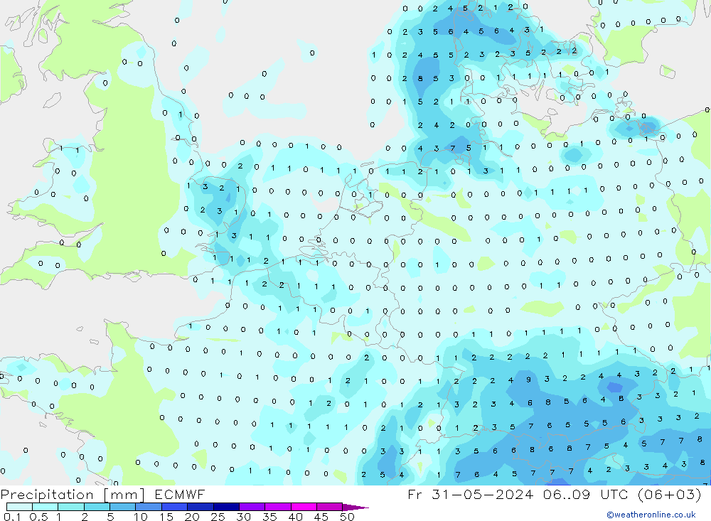 opad ECMWF pt. 31.05.2024 09 UTC