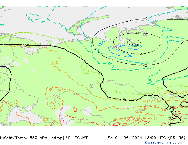 Z500/Rain (+SLP)/Z850 ECMWF sab 01.06.2024 18 UTC