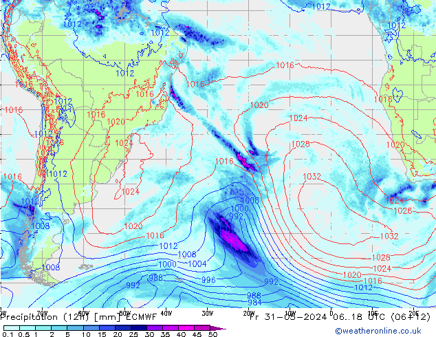  (12h) ECMWF  31.05.2024 18 UTC