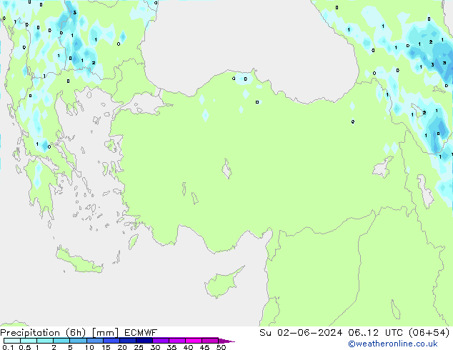 Z500/Rain (+SLP)/Z850 ECMWF Ne 02.06.2024 12 UTC