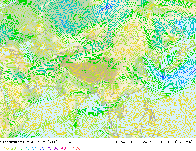  500 hPa ECMWF  04.06.2024 00 UTC