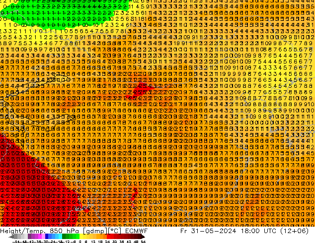 Z500/Rain (+SLP)/Z850 ECMWF  31.05.2024 18 UTC