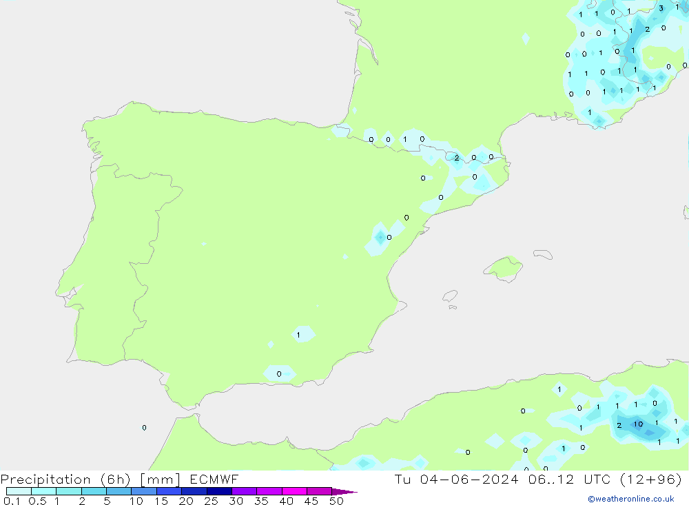 Z500/Rain (+SLP)/Z850 ECMWF  04.06.2024 12 UTC