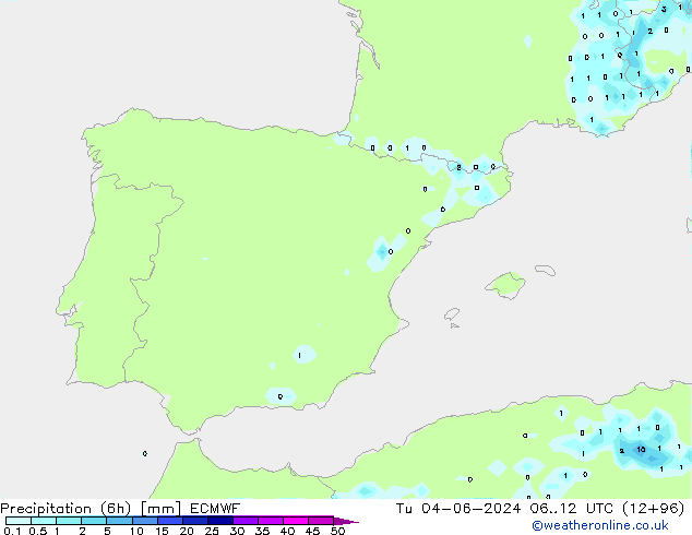 Z500/Rain (+SLP)/Z850 ECMWF  04.06.2024 12 UTC