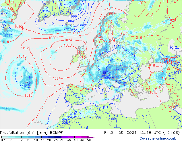 Z500/Rain (+SLP)/Z850 ECMWF пт 31.05.2024 18 UTC