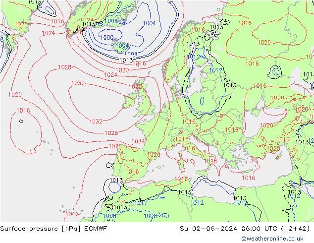      ECMWF  02.06.2024 06 UTC