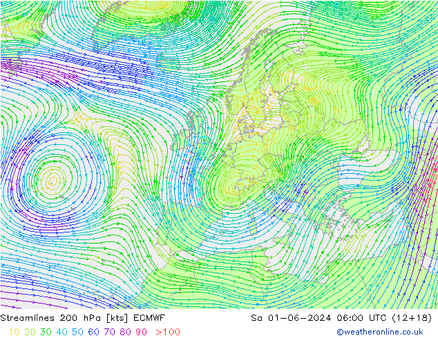  200 hPa ECMWF  01.06.2024 06 UTC