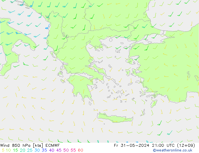 Wind 850 hPa ECMWF vr 31.05.2024 21 UTC