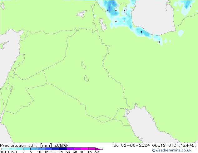 Z500/Rain (+SLP)/Z850 ECMWF nie. 02.06.2024 12 UTC