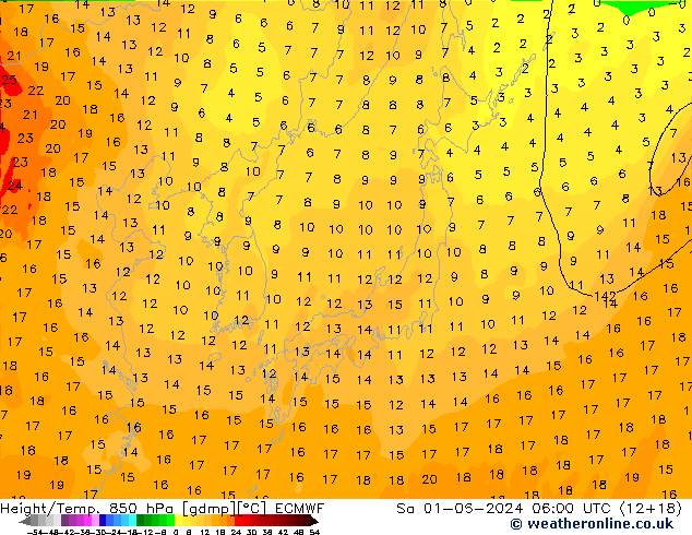 Z500/Rain (+SLP)/Z850 ECMWF sáb 01.06.2024 06 UTC