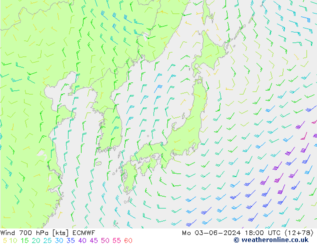  700 hPa ECMWF  03.06.2024 18 UTC