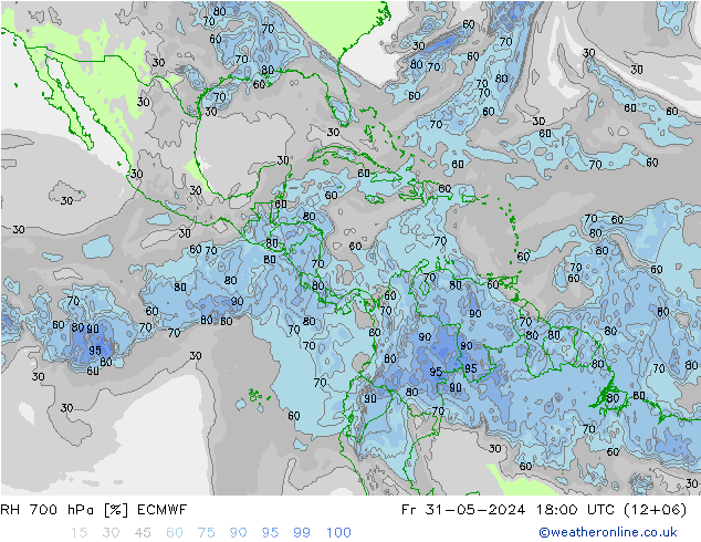 700 hPa Nispi Nem ECMWF Cu 31.05.2024 18 UTC