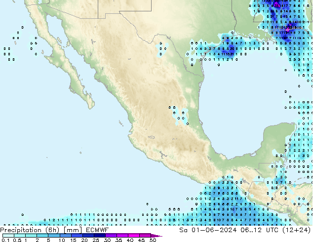 Z500/Rain (+SLP)/Z850 ECMWF Sa 01.06.2024 12 UTC