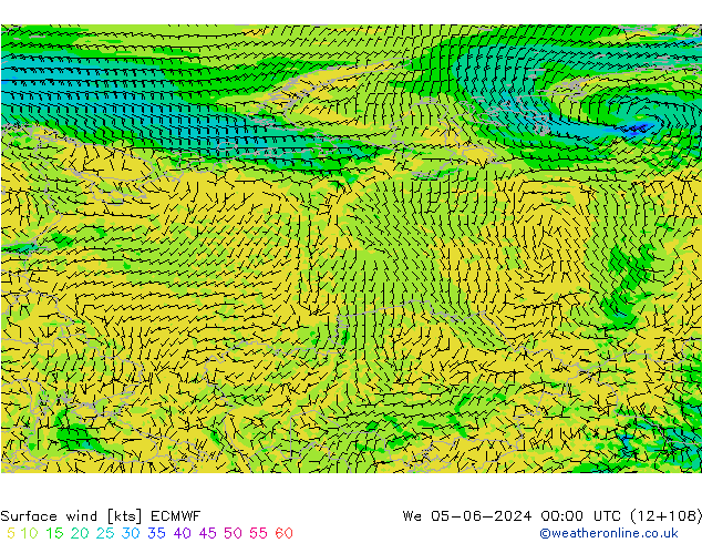  10 m ECMWF  05.06.2024 00 UTC