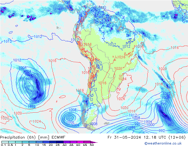 Z500/Rain (+SLP)/Z850 ECMWF pt. 31.05.2024 18 UTC