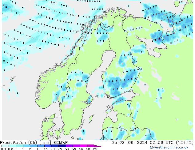 Z500/Rain (+SLP)/Z850 ECMWF Ne 02.06.2024 06 UTC