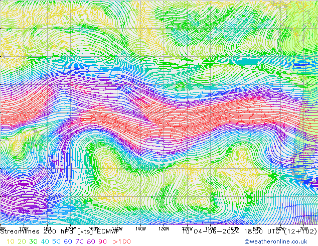  200 hPa ECMWF  04.06.2024 18 UTC
