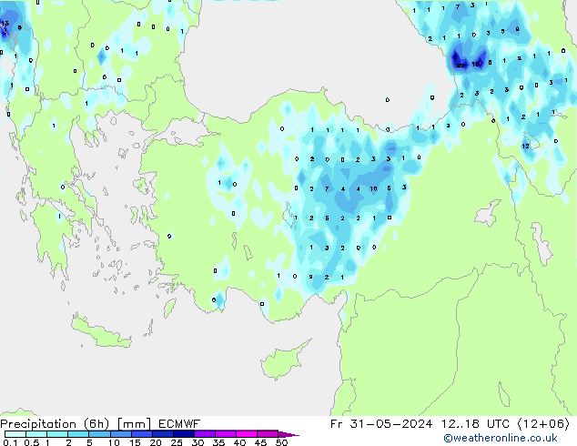 Z500/Rain (+SLP)/Z850 ECMWF ven 31.05.2024 18 UTC