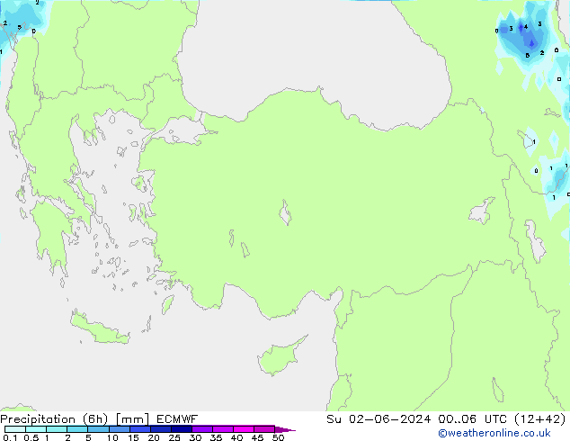 Z500/Rain (+SLP)/Z850 ECMWF Su 02.06.2024 06 UTC