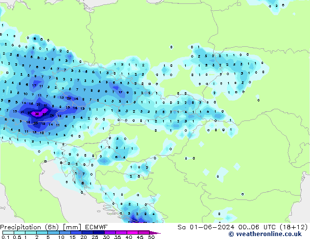 Z500/Rain (+SLP)/Z850 ECMWF So 01.06.2024 06 UTC