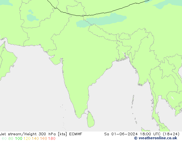 джет ECMWF сб 01.06.2024 18 UTC