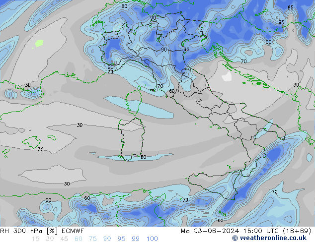 RV 300 hPa ECMWF ma 03.06.2024 15 UTC