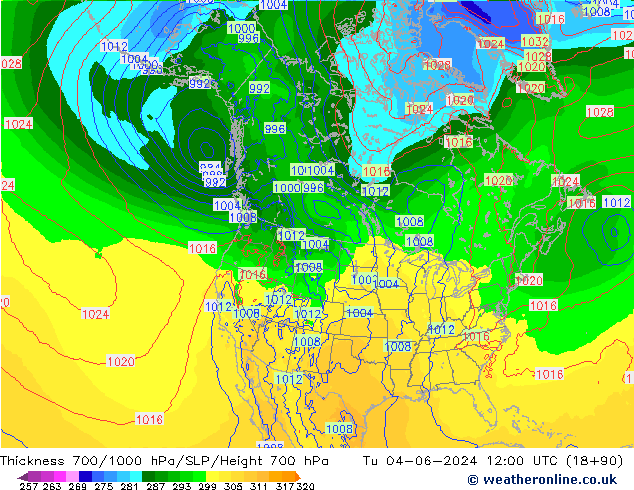 Thck 700-1000 hPa ECMWF Ter 04.06.2024 12 UTC