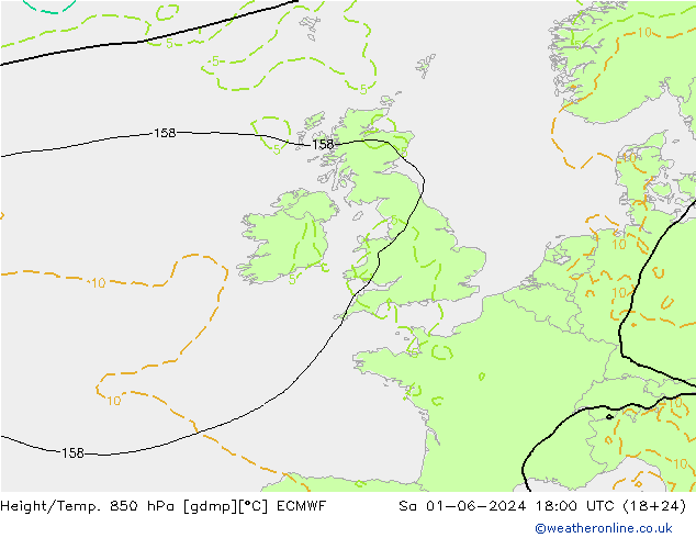 Z500/Rain (+SLP)/Z850 ECMWF  01.06.2024 18 UTC