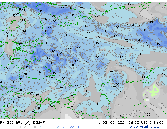 RV 850 hPa ECMWF ma 03.06.2024 09 UTC