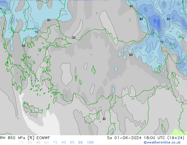 850 hPa Nispi Nem ECMWF Cts 01.06.2024 18 UTC