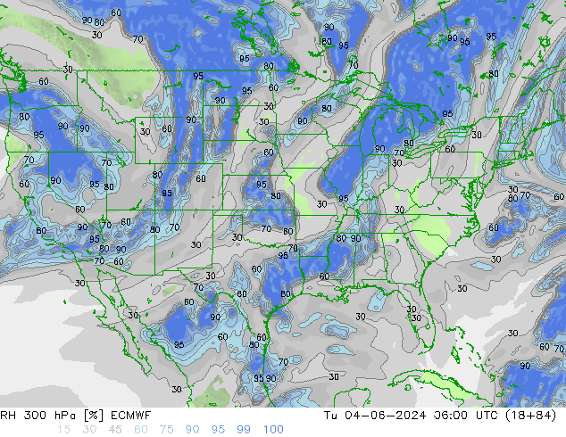 300 hPa Nispi Nem ECMWF Sa 04.06.2024 06 UTC