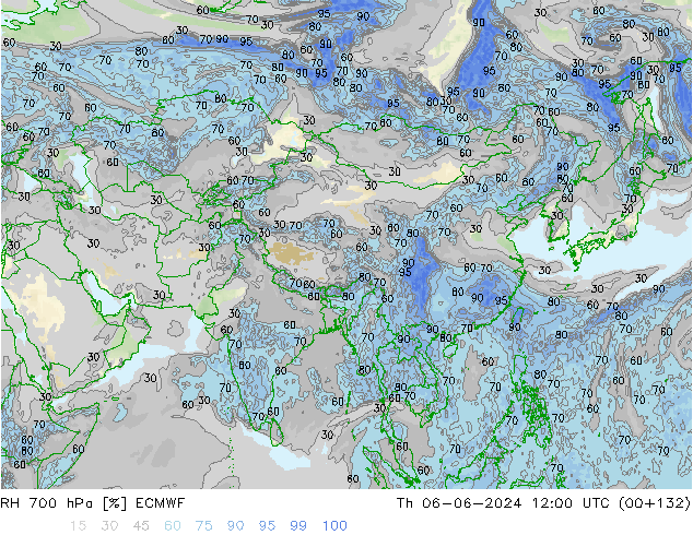 RV 700 hPa ECMWF do 06.06.2024 12 UTC