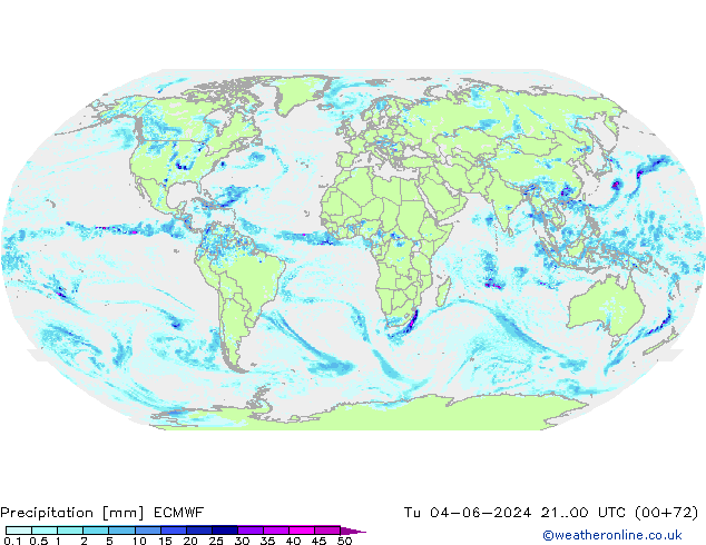 Yağış ECMWF Sa 04.06.2024 00 UTC