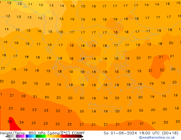 Z500/Rain (+SLP)/Z850 ECMWF сб 01.06.2024 18 UTC