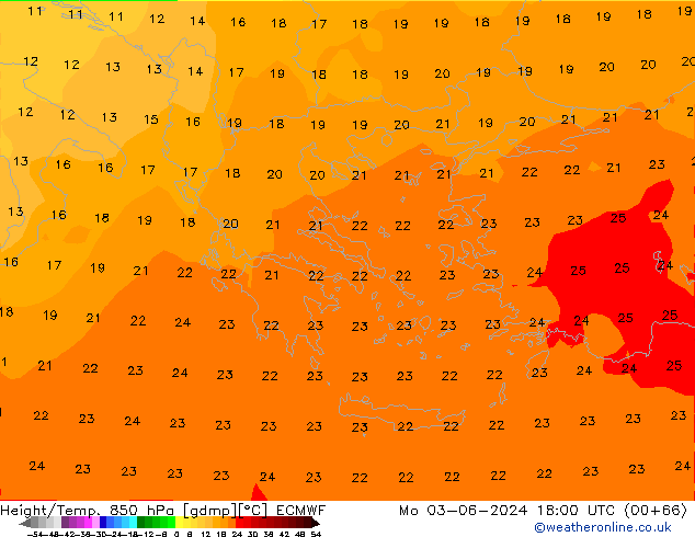 Z500/Rain (+SLP)/Z850 ECMWF  03.06.2024 18 UTC