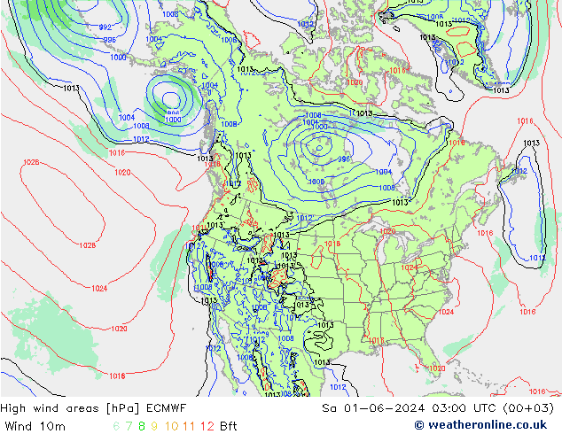 High wind areas ECMWF sab 01.06.2024 03 UTC