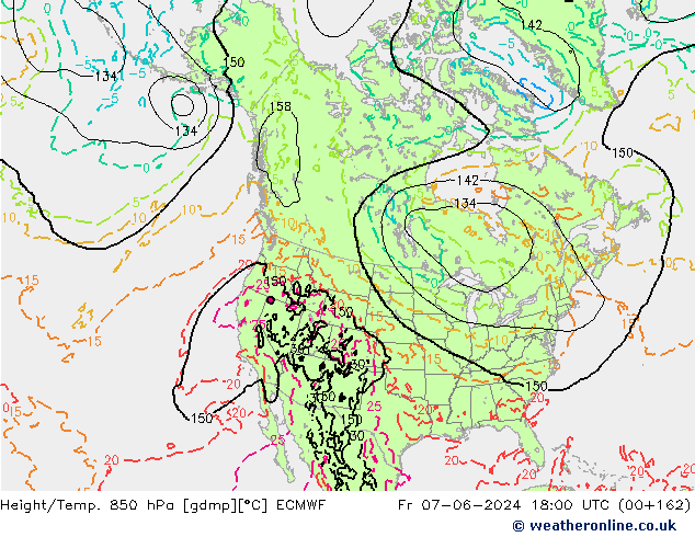 Z500/Rain (+SLP)/Z850 ECMWF pt. 07.06.2024 18 UTC