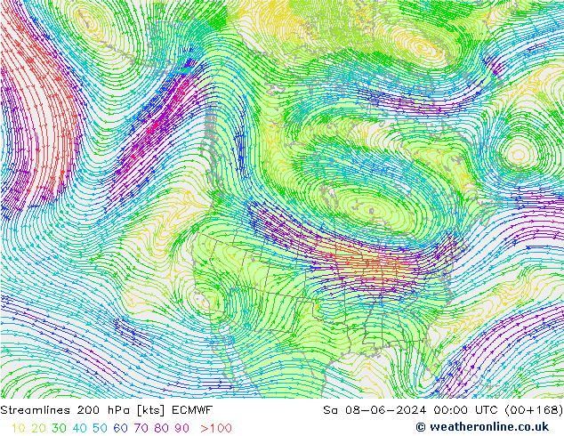  200 hPa ECMWF  08.06.2024 00 UTC
