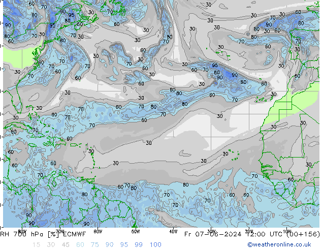 700 hPa Nispi Nem ECMWF Cu 07.06.2024 12 UTC