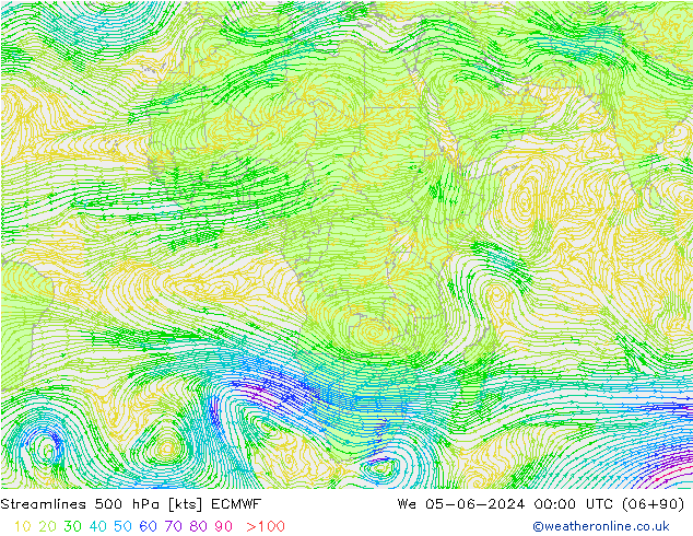  500 hPa ECMWF  05.06.2024 00 UTC