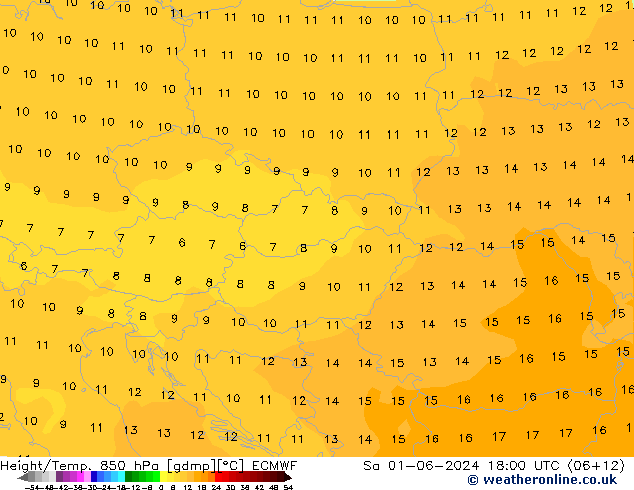 Z500/Rain (+SLP)/Z850 ECMWF So 01.06.2024 18 UTC