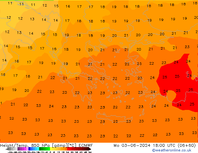 Z500/Regen(+SLP)/Z850 ECMWF ma 03.06.2024 18 UTC