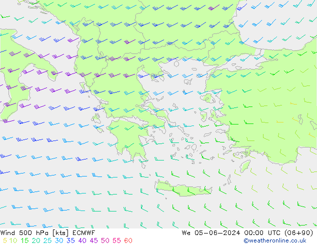  500 hPa ECMWF  05.06.2024 00 UTC