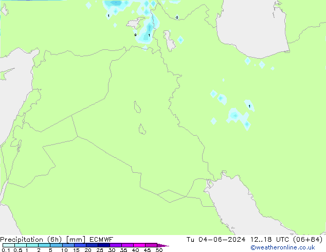 Z500/Regen(+SLP)/Z850 ECMWF di 04.06.2024 18 UTC