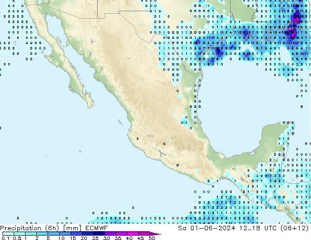 Z500/Regen(+SLP)/Z850 ECMWF za 01.06.2024 18 UTC